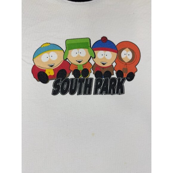 Vintage Y2K South Park Cartoon Comics Humor Drawing TV Show Series Promo Shirt - Picture 4 of 15
